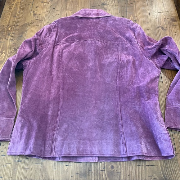 Coldwater Creek Leather Jacket - Picture 5 of 11